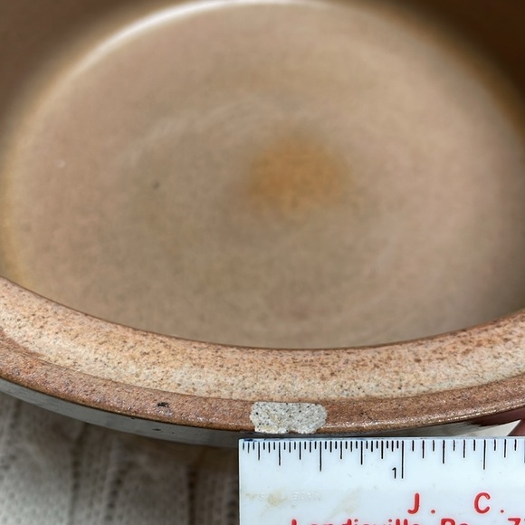 Vtg 1980s Cedar Swamp Stoneware Steamer Humidifier Cattail Pottery Cape Cod. - Picture 10 of 13